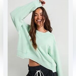 FP Movement by Free People Mint Green Sweatshirt
